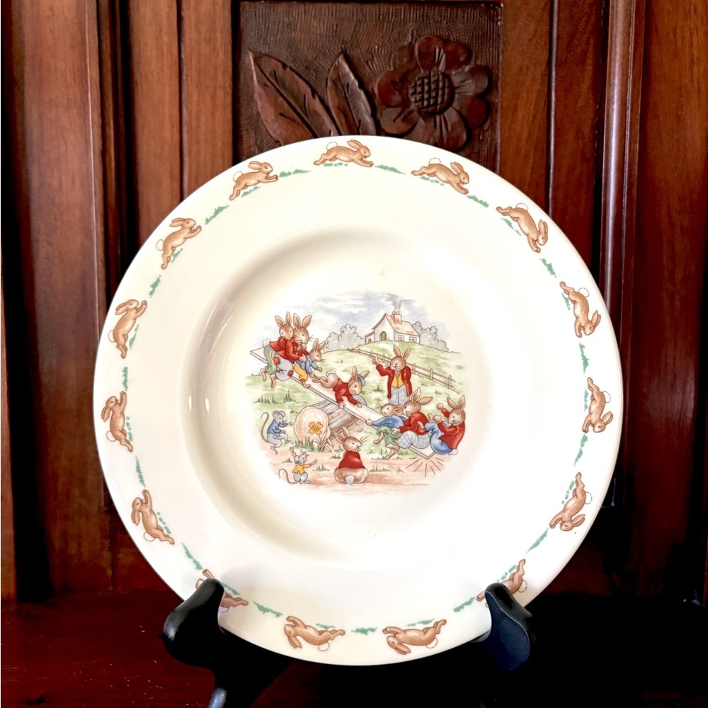Royal Doulton “Bunnykins” Bone China Plate❣️